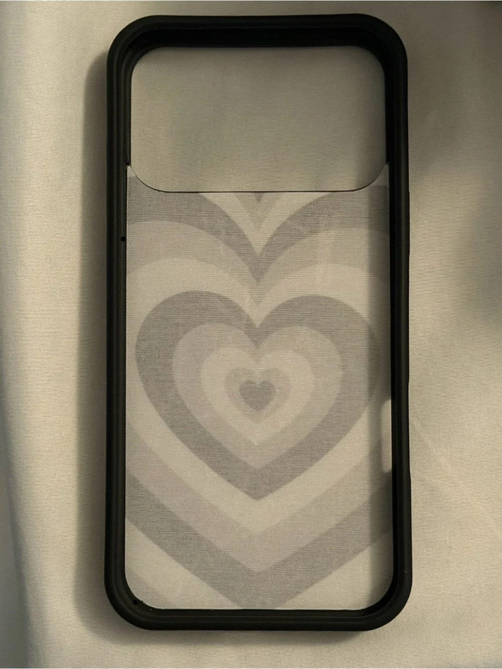 Wildflower heart pattern